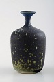 Rolf Palm, Mölle, unique art pottery vase. Swedish design 80s.