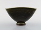 Berndt Friberg Studio ceramic bowl. Modern Swedish design.
Unique, handmade. Fantastic glaze in green shades!