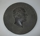 Væg applik, 
presset træ, 
med den svenske 
konge Carl XV i 
...