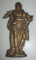 Bronze beslag 
figur af lyre 
spillende 
kvinde, Empire, 
...