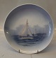 Royal Copenhagen 2711-1125 RC Plate with sailship 25 cm