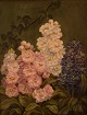 E. C. Ulnitz: well listed Danish artist. Flower painting.
Oil on canvas.