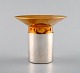 Georg Jensen candleholder for tealights in sterling silver number 1344.
