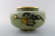 Royal Copenhagen crackled art deco porcelain vase.