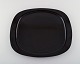 Henning Koppel for Georg Jensen: Tray of black plastic.
