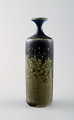 Rolf Palm, Mölle, unique art pottery vase. Swedish design 80 s.