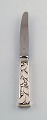 Evald Nielsen No. 30 (leaf pattern), fruit knife in sterling silver.

