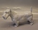 Meissen Blanc 
de Chine 
porcelænshund 
Skye Terrier 
12.5 x ...