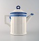 Royal Copenhagen Blue Fan, coffee pot.
