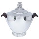 K. C. Hermann; 
A champagne 
cooler with lid 
in hallmarked 
...