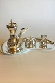 Danam Antik 
presents: 
Cohr/Cartier 
Sterling Silver 
Coffee Set Hans 
Bunde