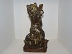 Large Royal Copenhagen stoneware figurine
Bear fighting snake from 1952