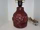 Royal Copenhagen art pottery
Table lamp with oxblood glaze