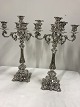 Zehngraff 
Antikviteter 
presents: 
Pair
Silver
Chandeliers.