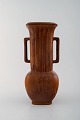 Large Rörstrand / Rorstrand stoneware vase by Gunnar Nylund.
