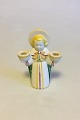 Aluminia Christmas angel candle holder for two candles