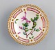 Royal Copenhagen Flora Danica caviar dish. Number 20/3501.
