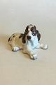 Lyngby Figur af liggende Cocker Spaniel No 01