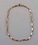 14 carat gold bracelet in modern design. Ca. 1960