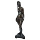 Bronze sculpture created by Einar Utzon-Frank. Nude woman 32 cm tall.