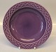 322 Soup rim plate 20.5 cm /8" PALET Violet - lila Cordial Nissen Kronjyden B&G 
Quistgaard  Stoneware
