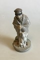 Royal Copenhagen Figur Hyrde med Hund No 782 PMN