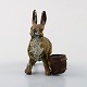Vienna Bronze, Hare and bucket, bronze figure of high quality.
In good condition with fine patina.