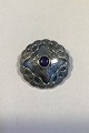 Georg Jensen Sterling Sølv Broche med Lapis Lazuli  No 16