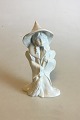 Royal Copenhagen Blanc de Chine Figur af heks PMN