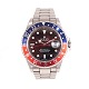 Rolex GMT II ref. 16710 Pepsi. Verkauft am 24.10.2000. Wird mit Box und 
Zertifikat geliefert. D: 40mm