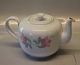 Fleur Pink /Rosa Modern B&G Pattern 657 Large tea pot 15 x 25.5 cm 
