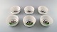 Villeroy & Boch Naif dinner service in porcelain. A set of 6 bowls decorated 
with naivist village motif.