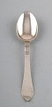 Georg Jensen Continental dinner spoon, hand hammered. 
