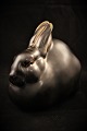 Royal Copenhagen glazed stoneware rabbit by Jeanne Grut. 22695...