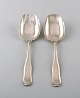 Rare Georg Jensen Old Danish salad set in sterling silver.
