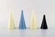 Stig Lindberg for Gustavsberg. Four "Colorado" salt and pepper shakers. 1960