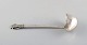 Georg Jensen Parallel. Rare and early sauce spoon in all silver. 1915-1930.

