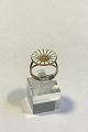 Georg Jensen Forgyldt Sterling Sølv Margueritte Ring