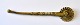Antique small 
jaggger in 
brass, 19th 
century Denmark