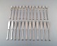 Evald Nielsen number 32 fish cutlery in silver (830). Complete service for 
twelve people.