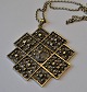 Norwegian 
costume 
necklace in 
silver, 20th 
century, 
filigree