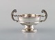 Birmingham, England. Antique silver salt cellar. Neoclassical style. Dated 
1902/03.