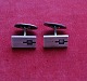 Pair of cufflinks of Danish silver 925S by N.E. 
From