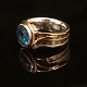 Ring aus 14kt Gold und Silber.
Ringgr. 57