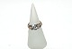 Armor Ladies Ring in 14 Karat Gold / White Gold Size 59