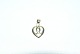 Heart pendant in 8 carat gold