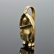 A big pendant, thuleman, 18k gold