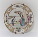 Royal Copenhagen. Antik tallerken med kinesisk motiv. Diameter 15,5 cm. 
Produceret før 1900.