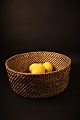 Decorative Swedish 1800 century wicker basket .
H:11.5cm. Dia.:27cm.