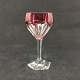 Harsted Antik præsenterer: Pink Siebel glas fra Val Saint Lambert